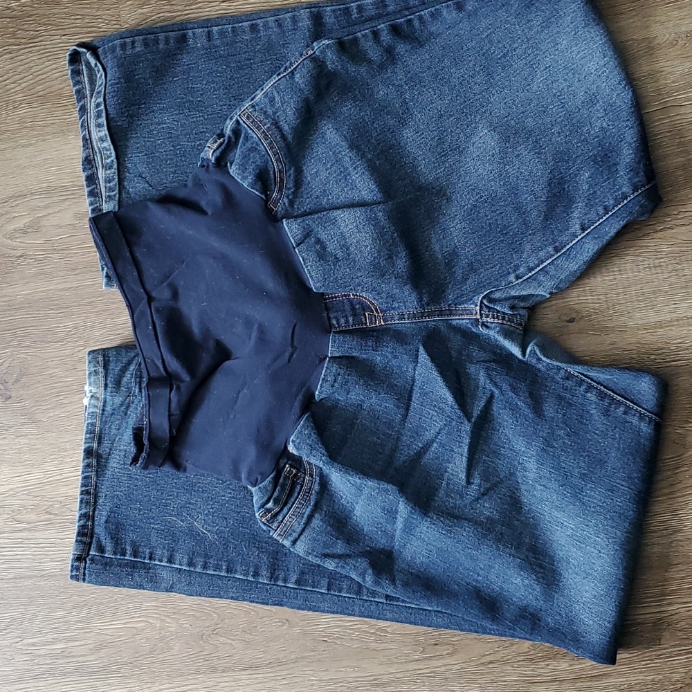 Bootcut maternity jeans